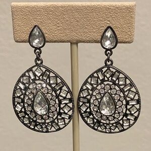 Crystal Chandelier Drop Earrings